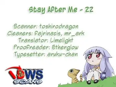 Stay After Me Chapter 22 23